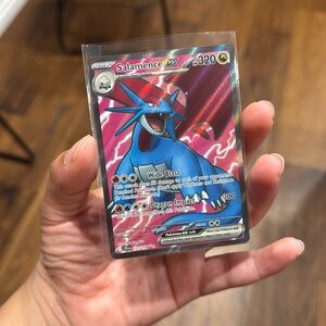 Pokémon Salamence Ultra Rare Full Art EX Card #177
